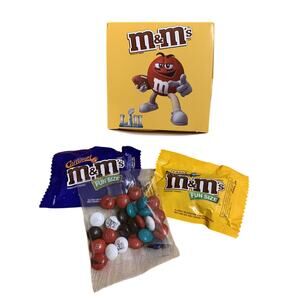 M&M Eagles vs Patriots Super Bowl LII 52 Box Candy Set